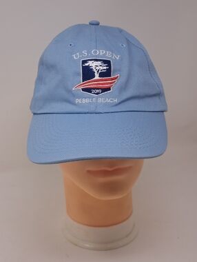 USGA US Open Pebble 2019 Hat Cap PGA Tour Major Baby Blue One Size Adult